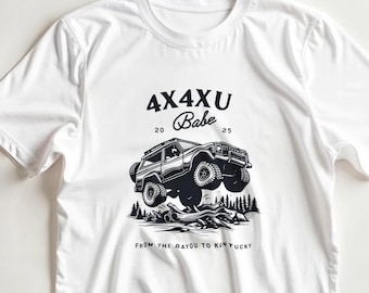 4X4XU カントリーミュージックフェスティバルTシャツ - ユニセックスウエスタンスタイルTシャツ - コンサートや普段着に最適