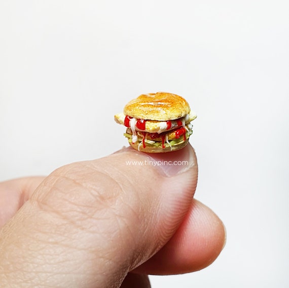 Pre Order Ramly Burger Charm Polymer Clay Stainless Steel Etsy