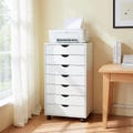 Rolling Office Storage Cabinet – Drawer Chest Mobile Organizer