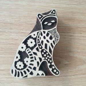 Cat Stamp, Printing Block, Handmade Stamp, Wood Stamp, Wooden Stamp, Zen Art Supplies, Stamps, Wood Blocks,