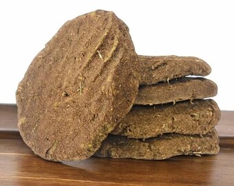 Pasteles de estiércol de vaca para Pooja Havan, Agnihotra y rituales religiosos (paquete de 10 unidades grandes)