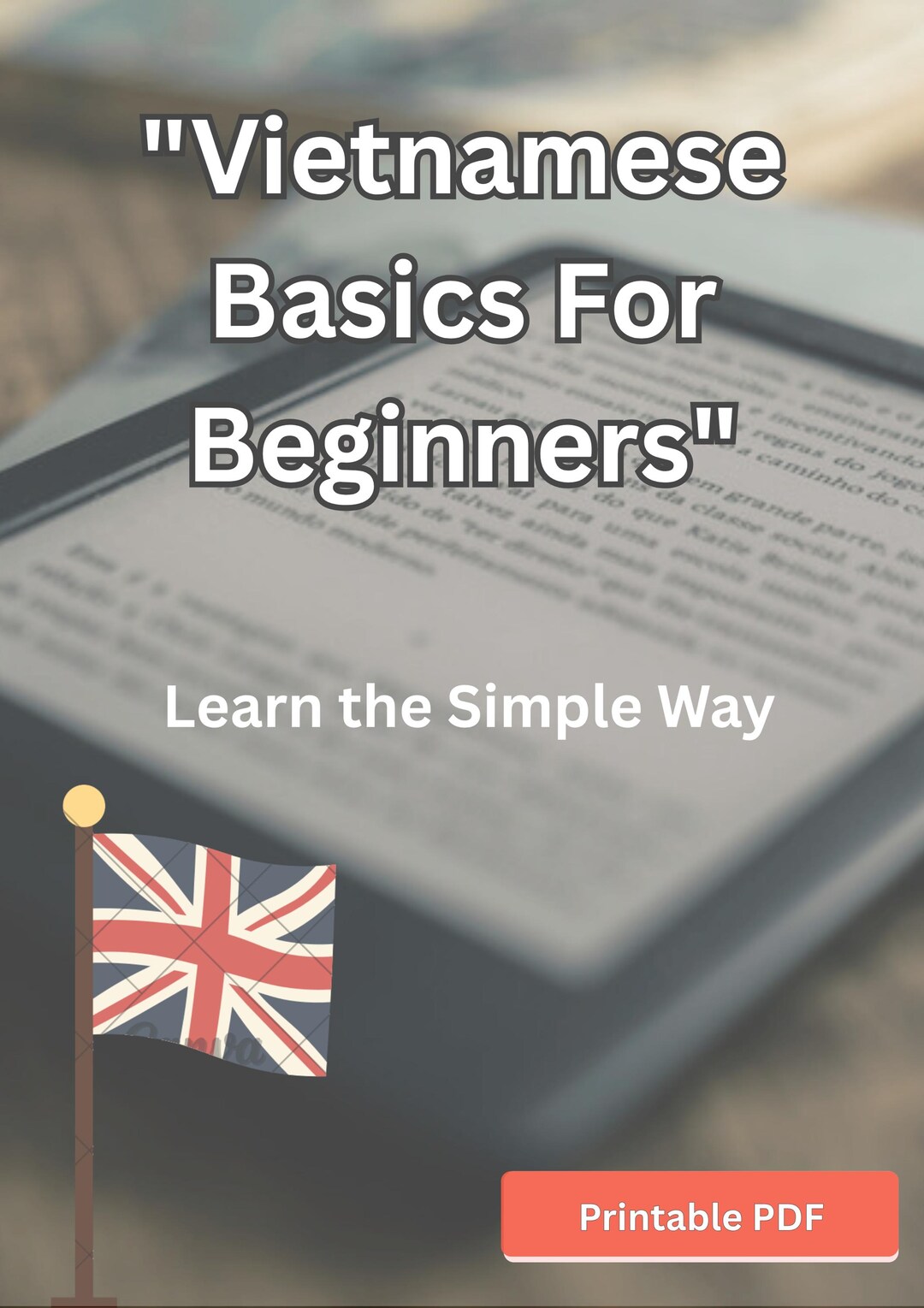 Vietnamese Basics for Beginners PDF, Learn Language Fast (digital ...