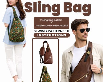 Naaipatroon schoudertas | Antidiefstalreistas (digitale download) pdf+ videotutorial