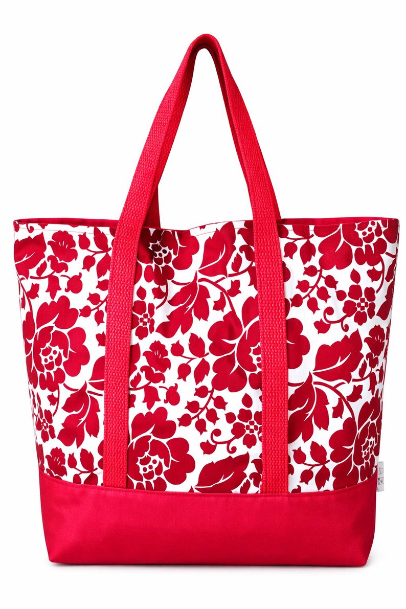 Tote Bag Sewing Pattern PDF | Beginner Friendly Shoulder Bag (instant ...