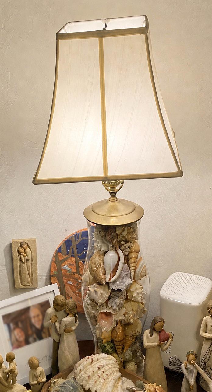 Vintage shell lamp - Etsy 日本