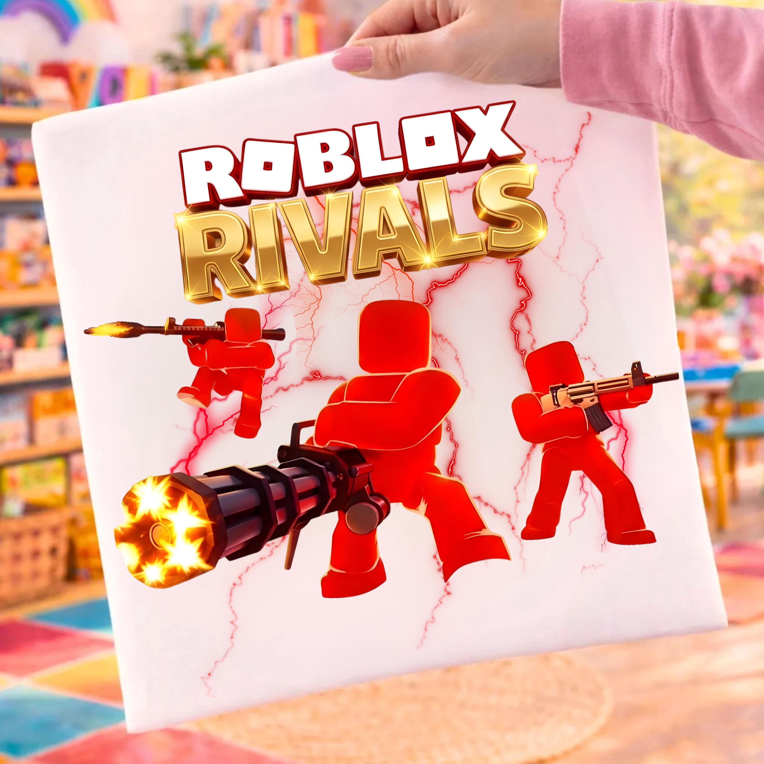 Roblox Rivals PNG | Gaming Characters Sublimation Design | Red Gamer ...