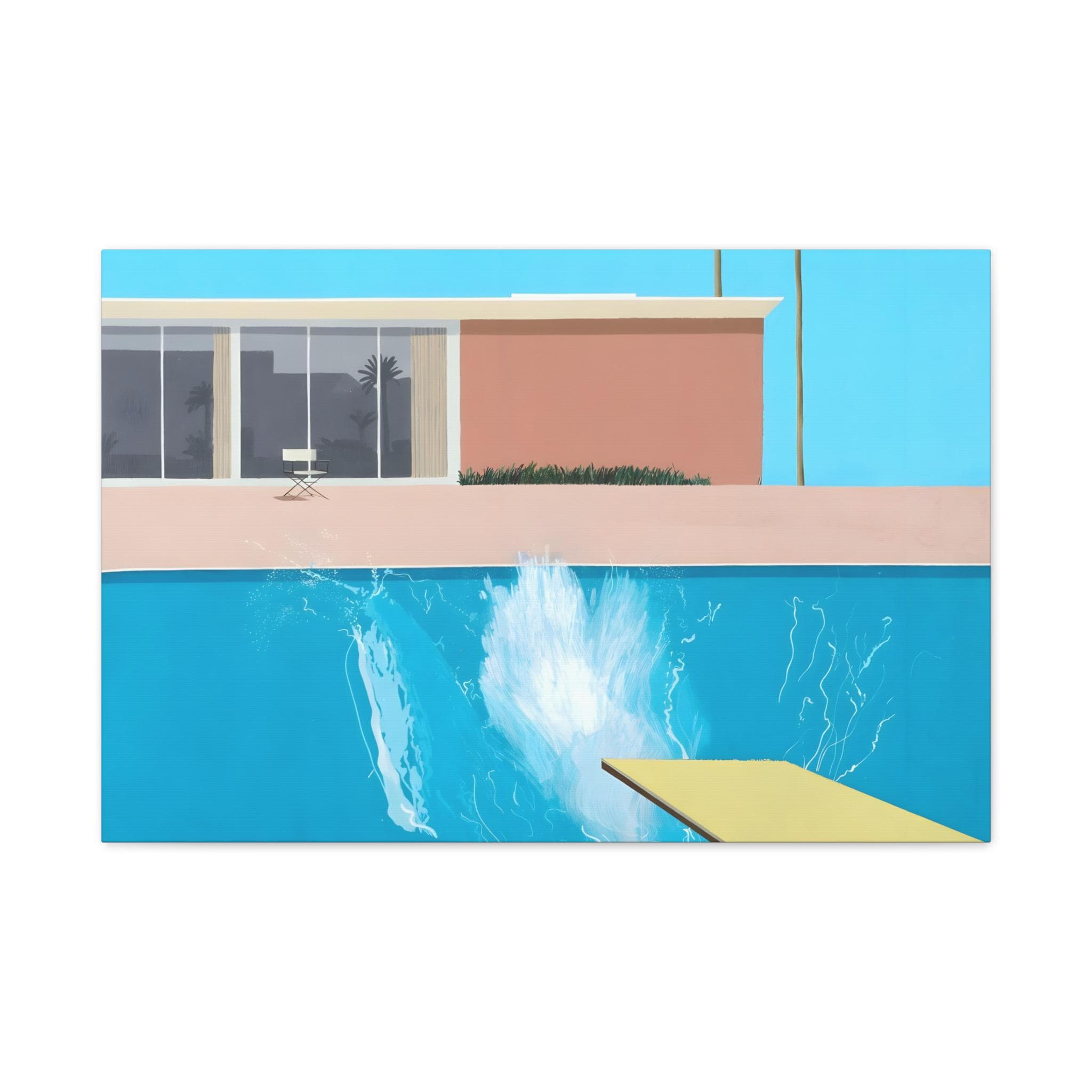 David Hockney a Bigger Splash - Etsy