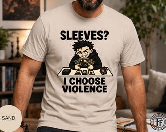 Ich wähle Gewalt Shirt, ungesleeved Karten Magie, Sammelkartenspieler T-Shirt, lustiger Tcg Gamer Humor, magisches Kartenspiel Nachtgeschenk, Mana, Tcg Meme