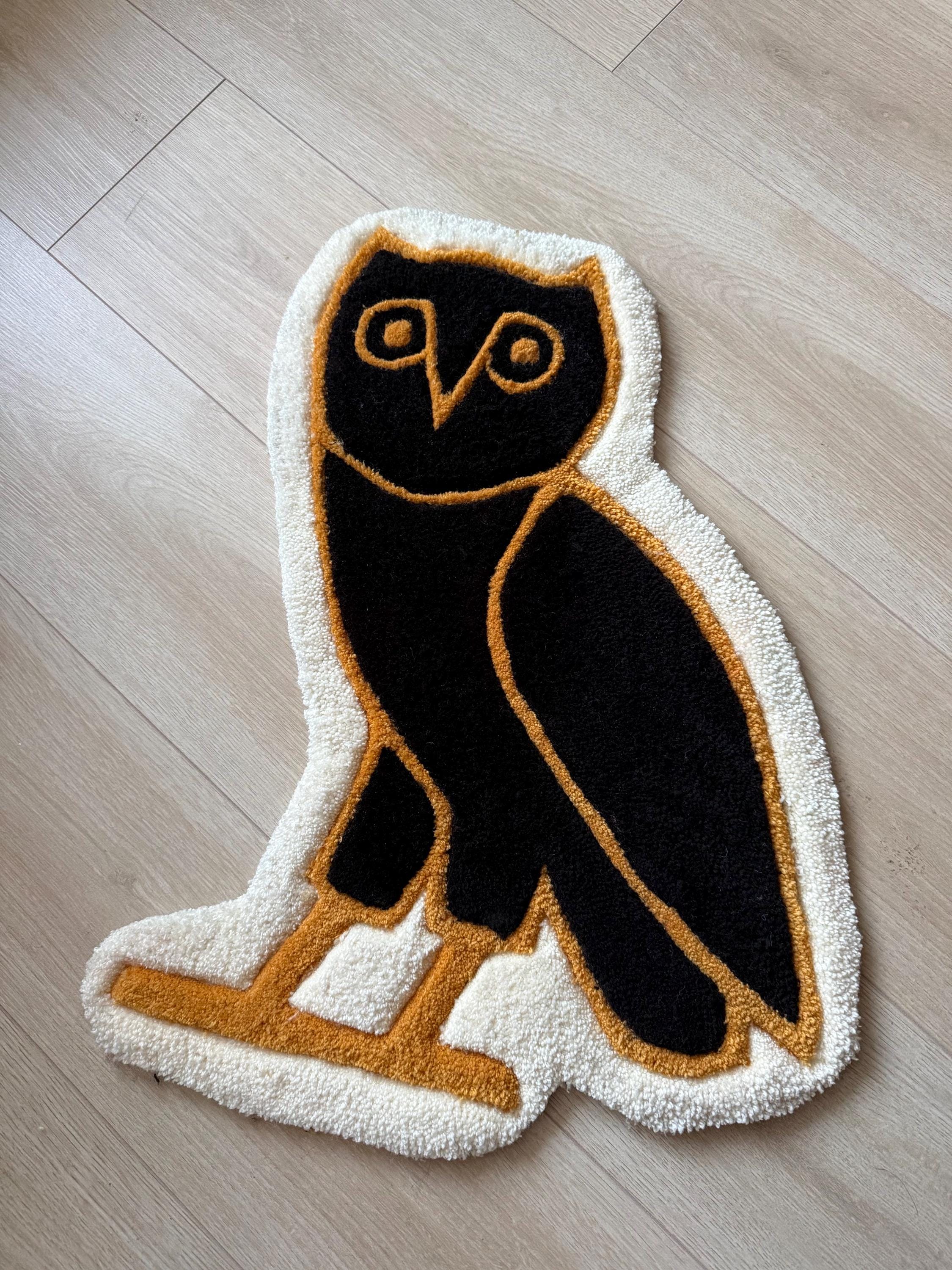 OVO Owl Drake Rug 63 X 38 - Drake Rap House Decor - Hiphop House Decor ...