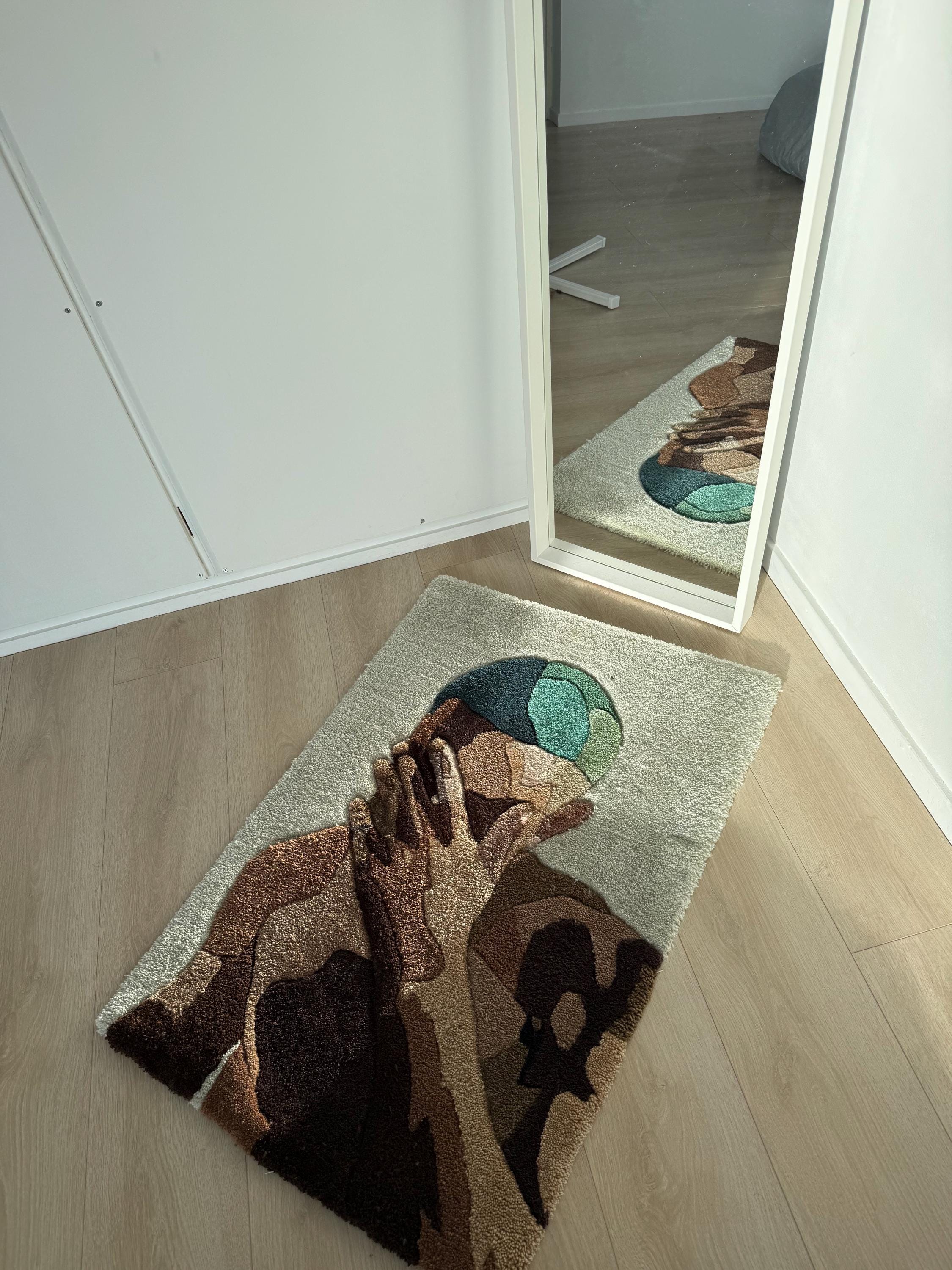 処分セール　Tyler the Creator フロアマット　カーペット　ラグ Tyler the creator rug - Etsy 日本