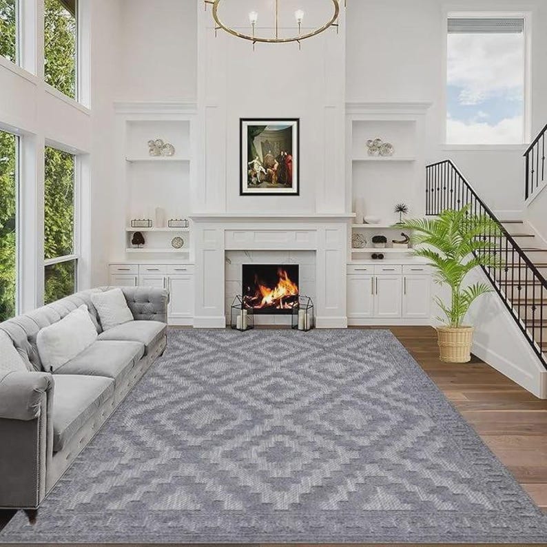 Large Living Room Rugs Bedroom Carpet Hallway Runner Rug Hall Kitchen ...