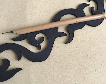 Bamboo pen with a chiselled nib for arabic or English or Chinese calligraphy