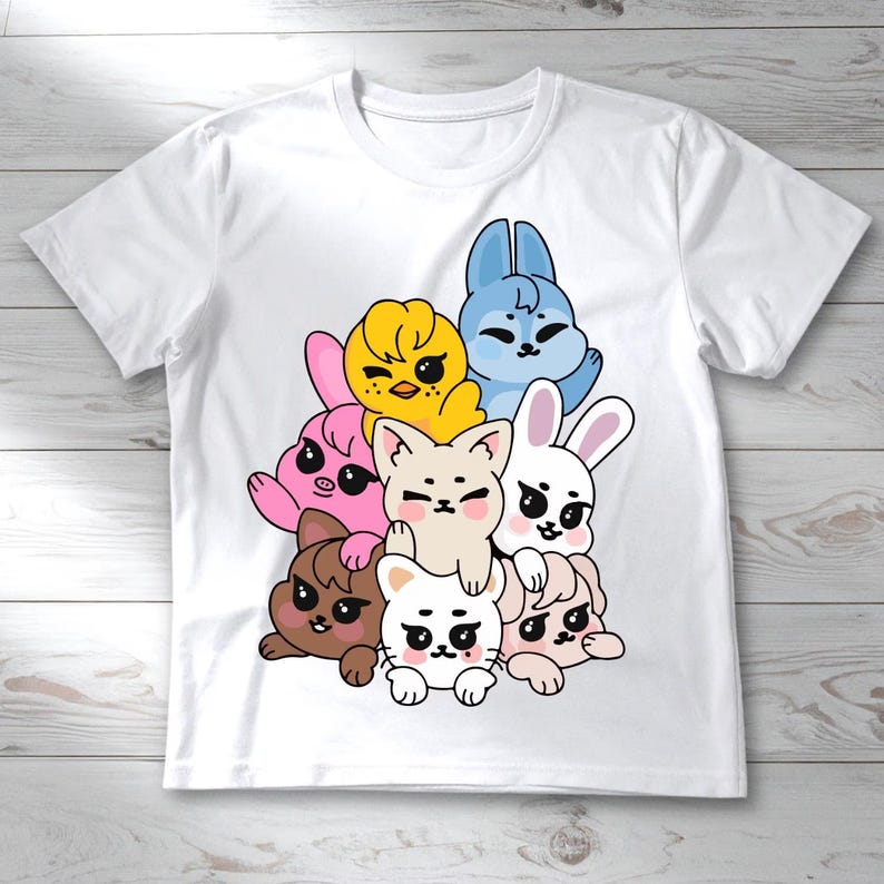 Stray Kids Rabbit Icon SKZOO SVG Bundle | Stray Kids Kpop Animal Logo Vector Files (digital ...