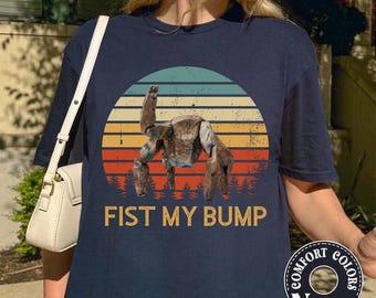 Fist My Bump Shirt, Project Hail Mary Tshirt, Andy Weir Sci-Fi Book Top, Rocky Grace Friendship Space Tee, Book Lover Gift 11