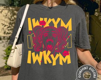 IWKYM Scream Queen Tshirt, Short Sweet Era Music Merch, Trendy Music Artist Concert Gear,Dungeon Crawler Carl Samantha