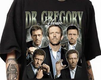 Comfort Colors Dr Gregory House Bootleg Shirt, Gregory House Vintage 90s Tshirt, Gregory House Shirt, Gregory House Rock Style Bootleg Tee