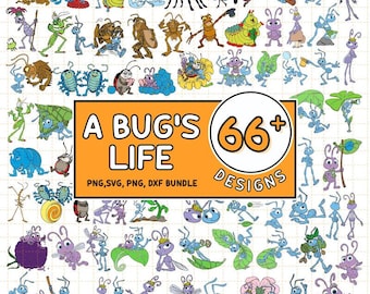 Bundle A Bugs Life Png | Flik the Ant Princess Atta Heimlich Hopper Png | Magic Kingdom | Ant Family Trip Digital Download