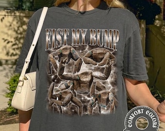 Fist My Bump Bootleg Shirt, Rocky Vintage 90s Bootleg Tee, Retro Hiro And Baymax Homage Shirt 10
