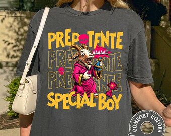 Dungeon Crawler Carl Prepotente Shirt, Special Boy Screaming Goat Tee, LitRPG Matt Dinniman Gift, AAAAA Goat Tshirt, Carl and Donut Apparel