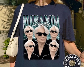 Miranda Priestly Bootleg Shirt, Devil Wears Prada Vintage 90s Bootleg Tee, Meryl Streep Homage Shirt,Movie Fan Apparel 06