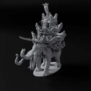 Kabiliat Aljanubi War Elephant / scala 10 mm / Revolution / Wakes Emporium