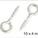 see more listings in the Screw eyelets section