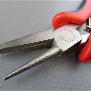 1 x Concave And Round Nose Plier Jewelry Tool WZ04
