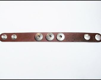 Tjunk Leather Bracelet brown CH-02