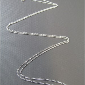 925 Silver Link Chain 60cm / 24 HK925-15 image 3