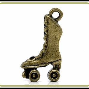 6 x patines de bronce antiguo vintage b-C8 imagen 3