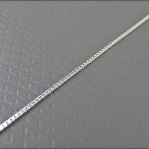 Real 925 Silver Link Chain 45cm HK925-24 image 3