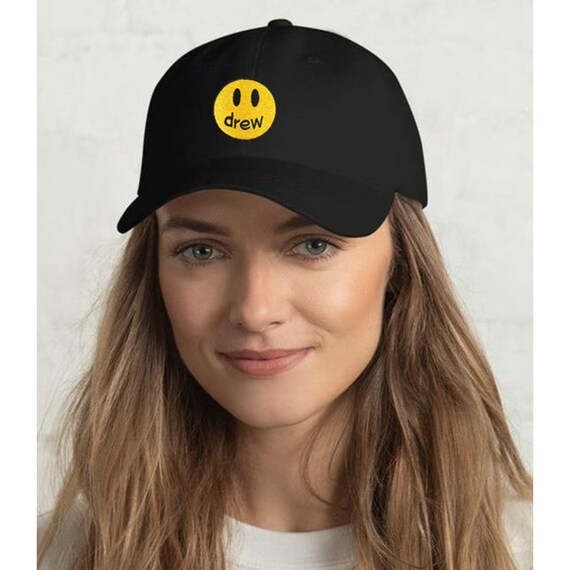 Drew Smiley Face Embroidered Dad Hat 