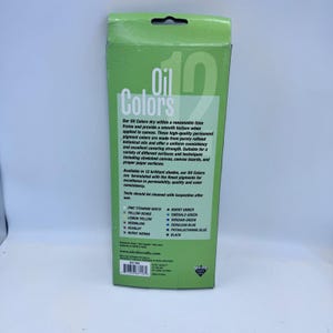 Nicole Quality Value 12 Oil Colors Paint Set 12ml Tubes Non-Toxic ACS 1602 image 6