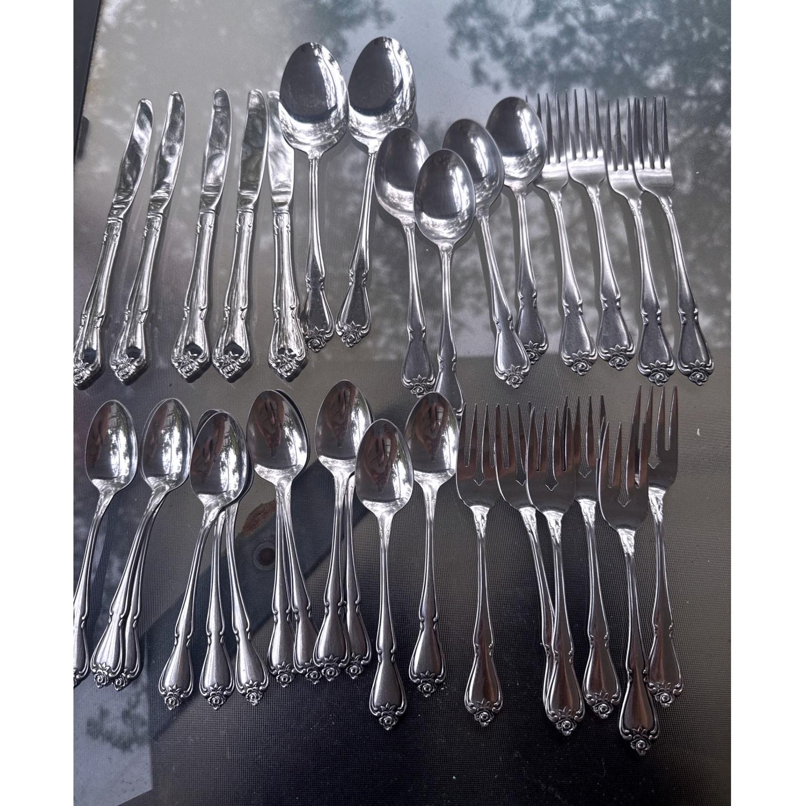 o*u様 1950年代 Wm. Rogers ロジャース 銀メッキ カトラリーセ Wm rogers silverware - Etsy 日本