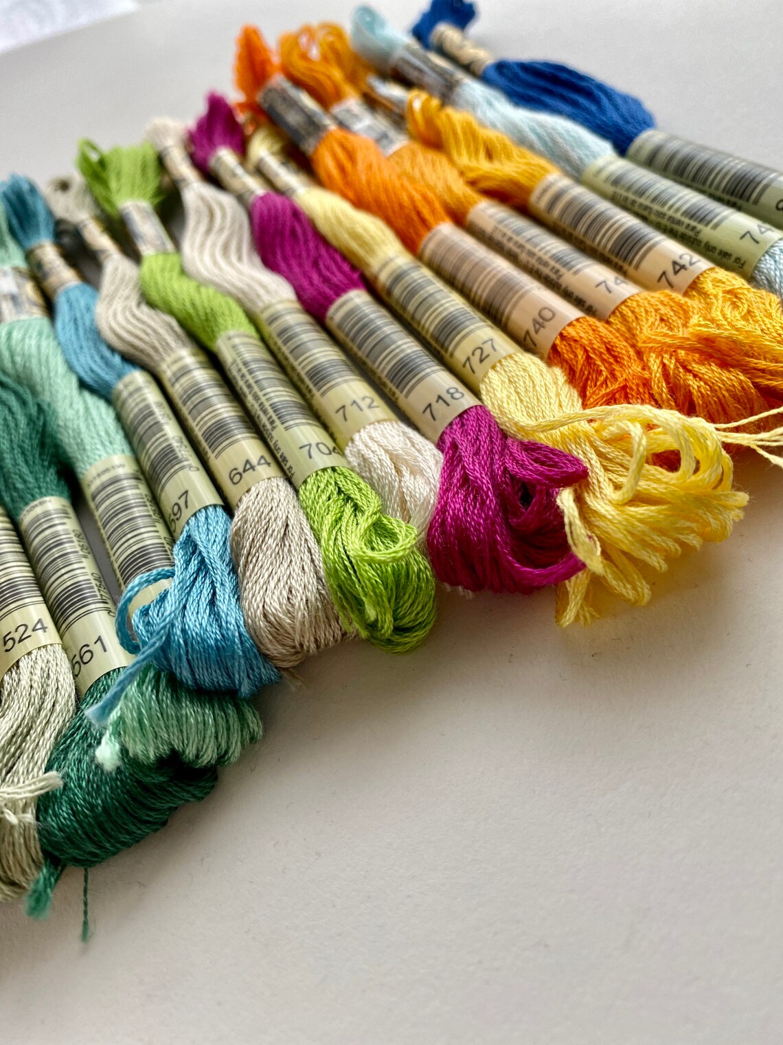 DMC Floss Thread Cross stitch supplies 414824 DMC 6Strand Etsy