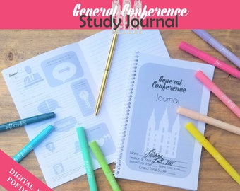 LDS General Conference Study Journal PDF Instant Download