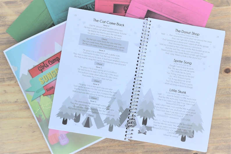 Girls Camp Songbook LDS***DIGITAL PDF*** - Etsy