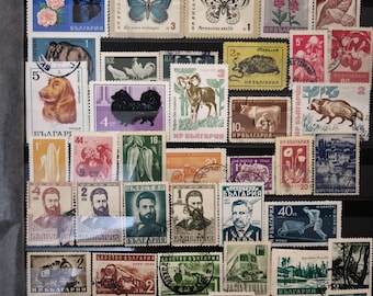 Francobolli bulgari d'epoca – Lotto filatelico da collezione