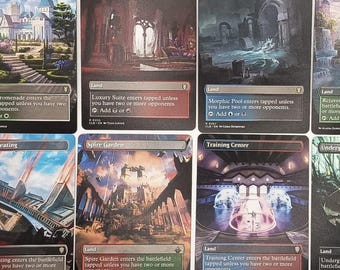 10er Proxy Bond/Crowd Land Set Borderless MTG