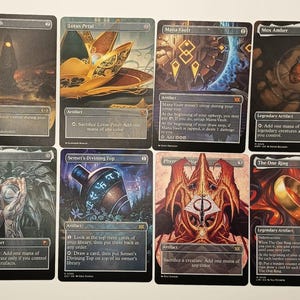 10 Proxy Artifact Set Borderless MTG