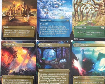 10er Proxy Special Land Set Borderless MTG