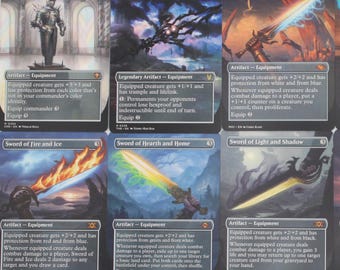10 Proxy-klammerset för kantlösa MTG