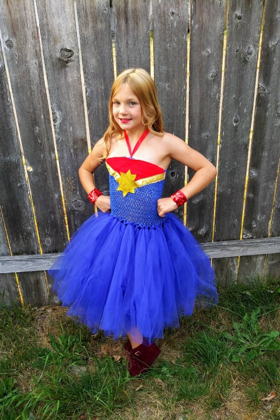 Captain Marvel Tutu Dress