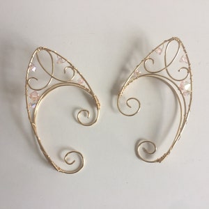 Elf Ear Cuff, Fairy Ears, Elf Ears, Elven Ear Wrap, Wire Ear Cuffs
