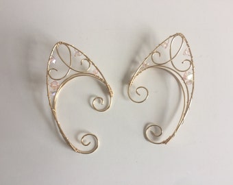 Elf Ear Cuff, Fairy Ears, Elf Ears, Elven Ear Wrap, Wire Ear Cuffs