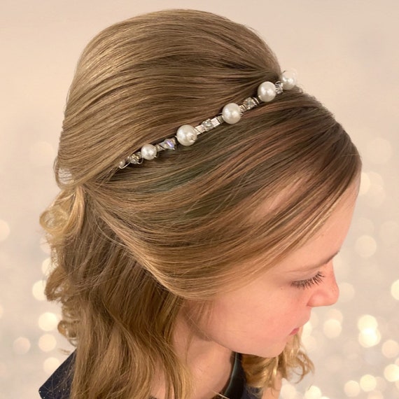 Pearl Statement Hairband - Etsy display picture 1