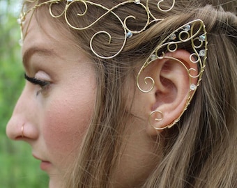 Elf Ear cuffs - High Elf Ears, Regal Elf