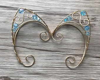 Wire Elf Ear Cuffs,  Elven Ear Cuff, Fairy Ear Cuff, Elf Jewelry