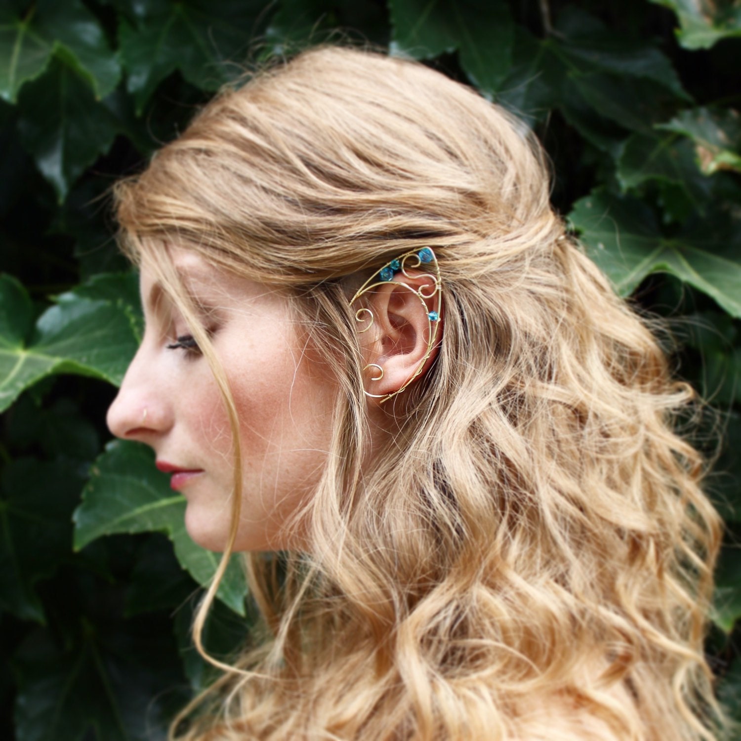 Elf Ear Cuff, Fairy Ears, Elf Ears, Elven Ear Wrap, Wire Ear
