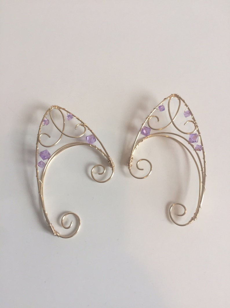 Purple elf ears
